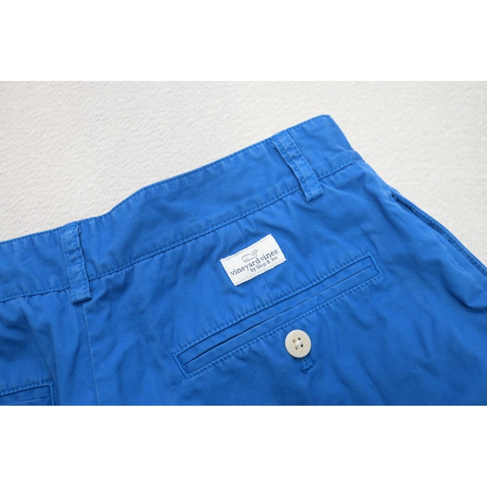 Vineyard Vines Club Short Mens Size 28 Blue Cotton Twill Preppy Excellent